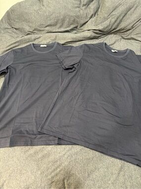 NEW Dior Classic Navy Crewneck Tee (Pair)